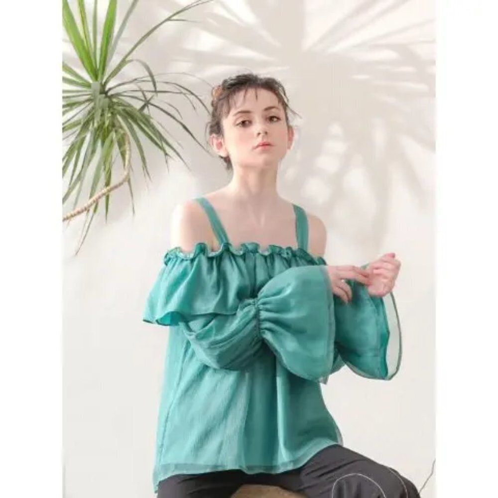 Bellenista Sunflower Breeze Top Off Shoulder - Picture 8 of 8